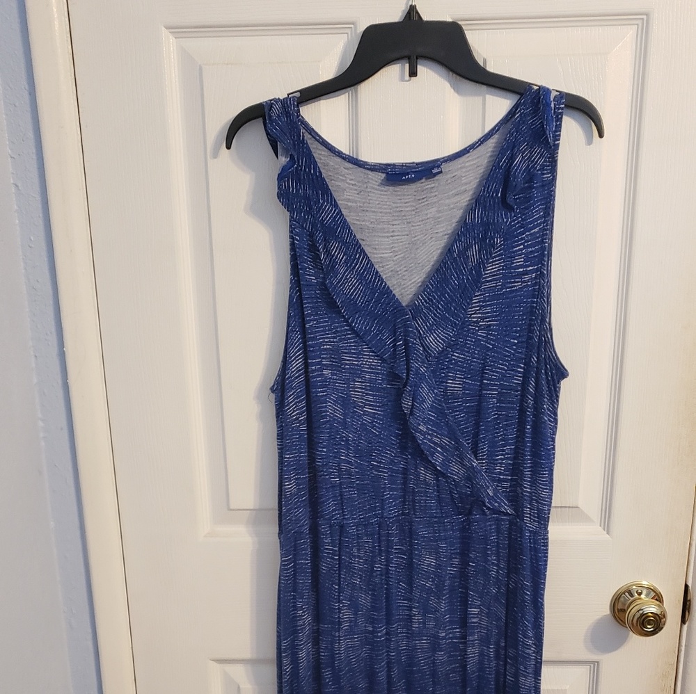 Apt 9 Ruffle Maxi Dress